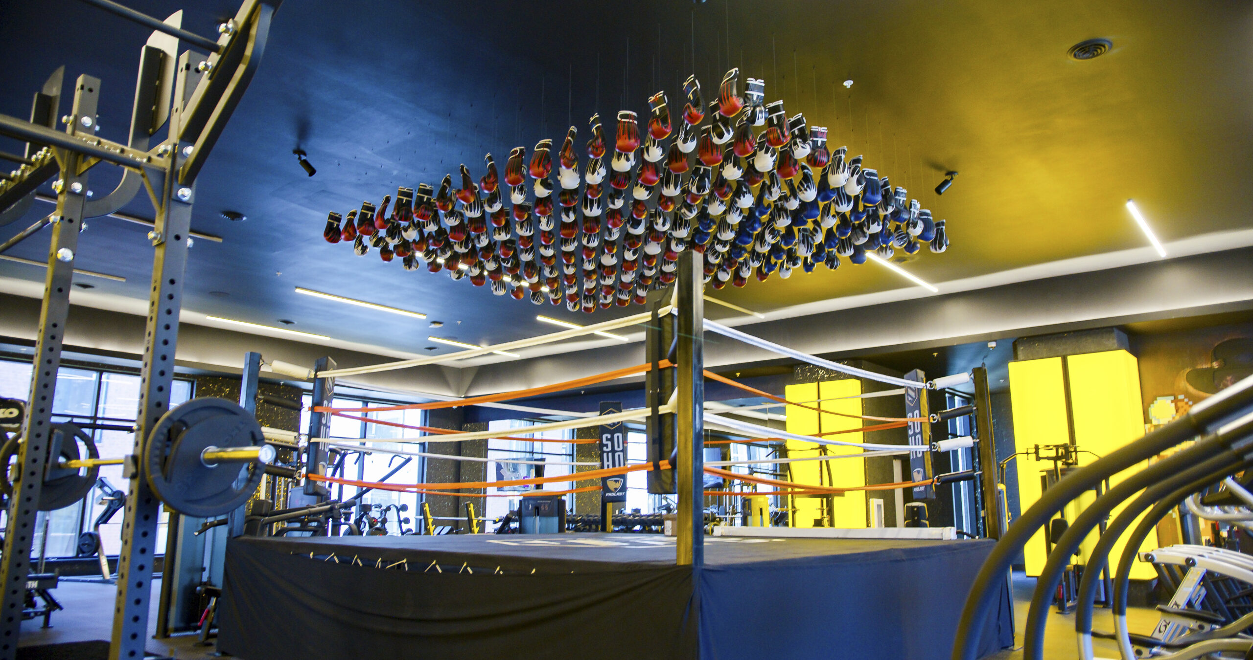 SoHo Apartments boxing and fitness center