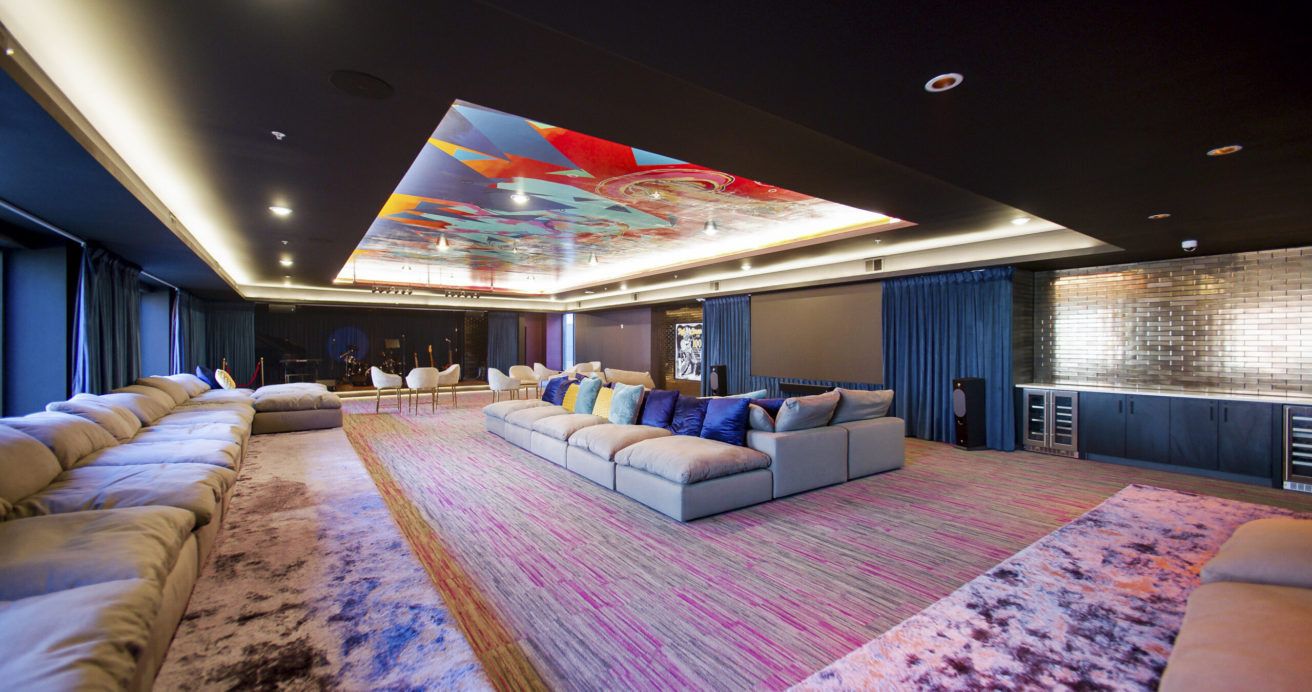 SoHo Apartments sound lounge interior
