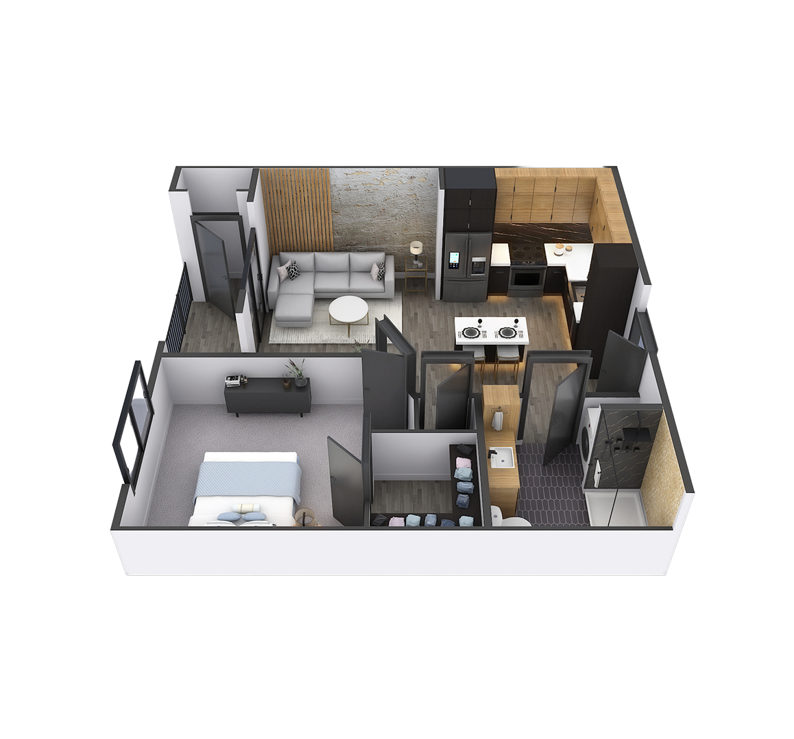 A1 floor plan