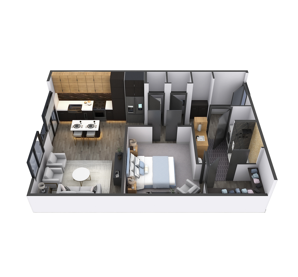 A2 floor plan