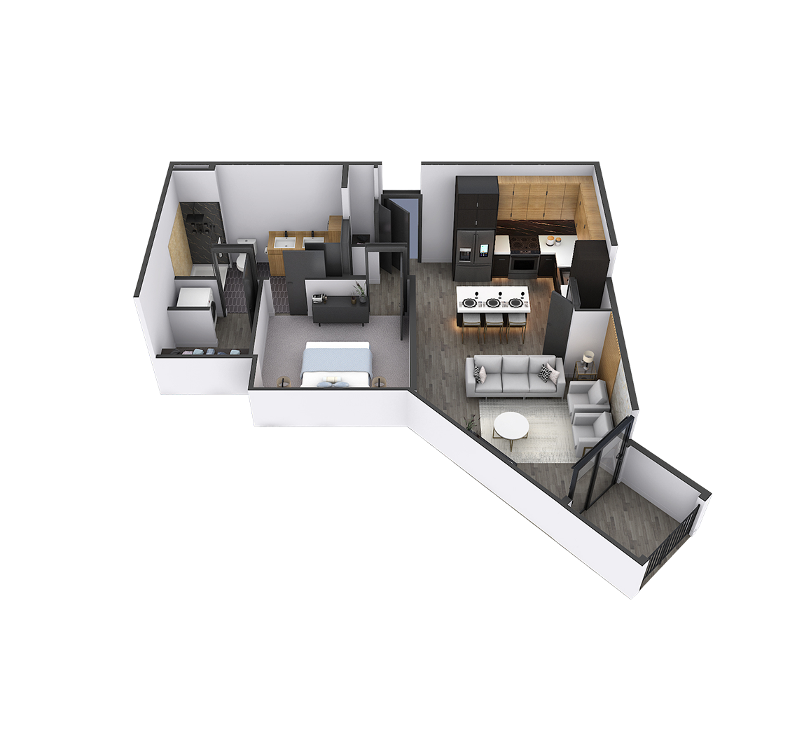 A6 floor plan