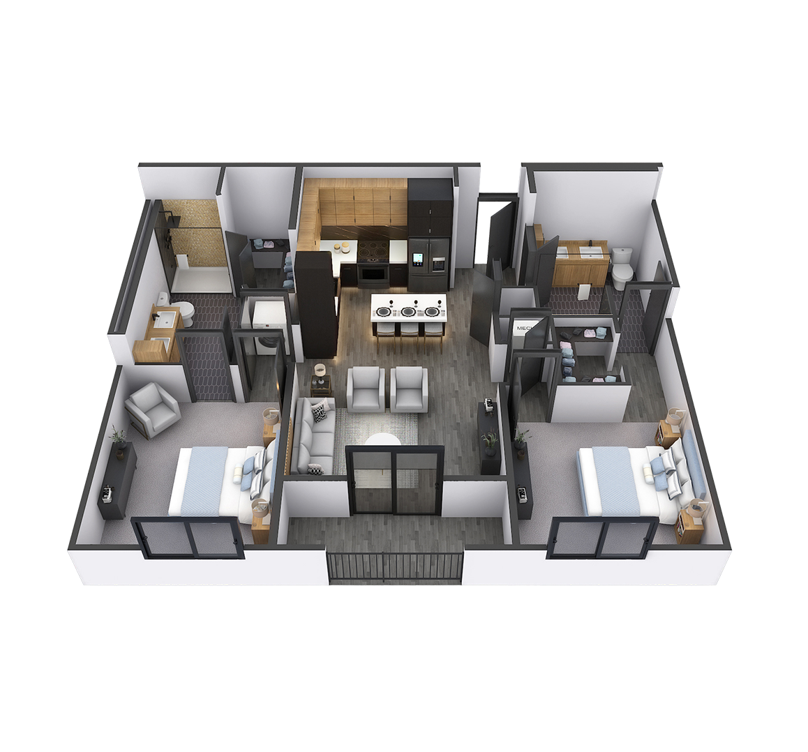 B2 floor plan